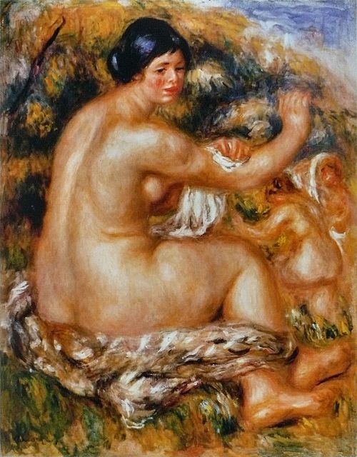 Femme s’essuyant, 1913, Auguste Renoir