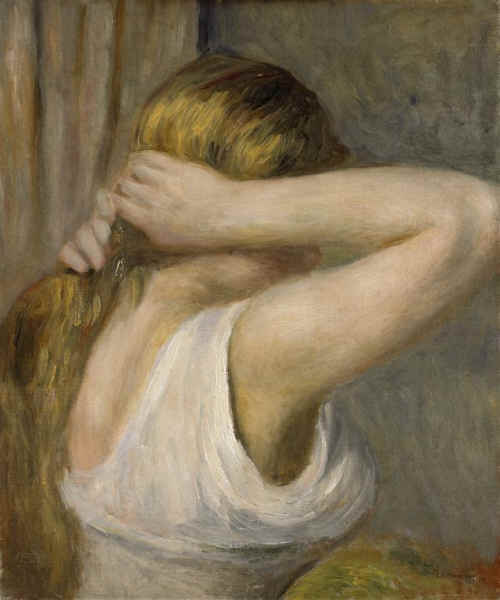 Jeune fille aux bras levés, 1893, Auguste Renoir