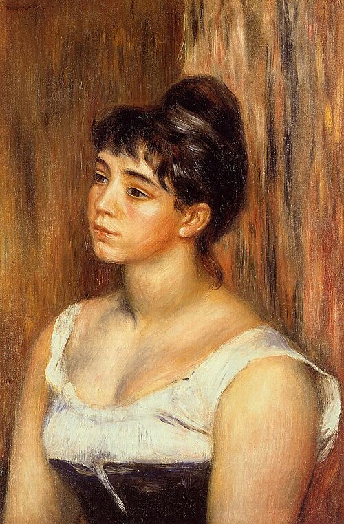Porträt der Suzanne Valadon, 1885, Pierre-Auguste Renoir