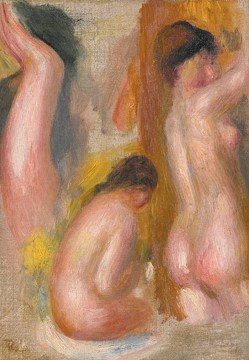 Trois Baigneuses, 1895, Pierre-Auguste Renoir