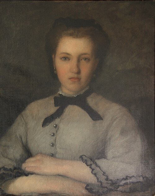 Portrait de Marie-Zélie Laporte, 1864, Auguste Renoir