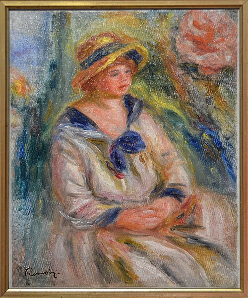 Etude pour un portrait, , Auguste Renoir