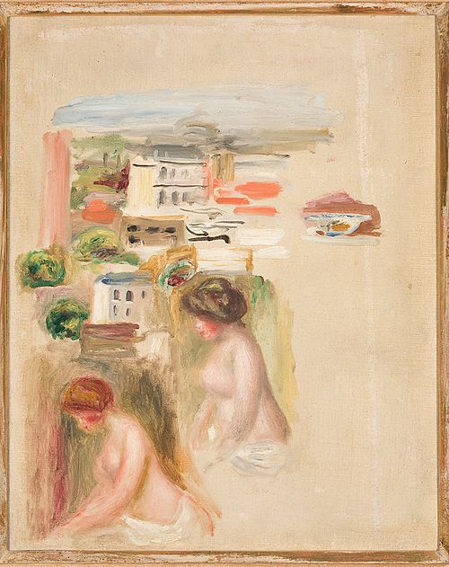 Études de paysages et nus., 1900, Auguste Renoir