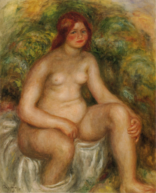 Baigneuse assise, 1914, Auguste Renoir