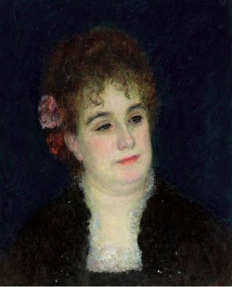 Portrait de Madame Georges Charpentier, 1876, Pierre-Auguste Renoir