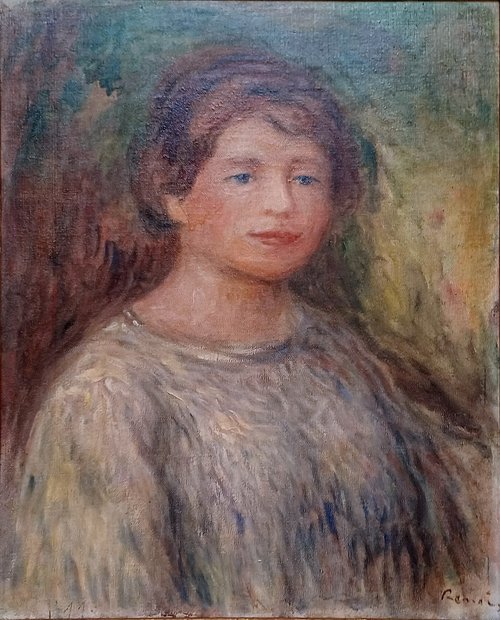 Portrait of a Woman, , Auguste Renoir