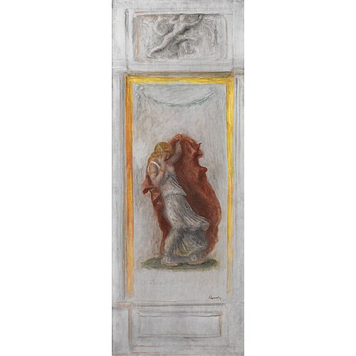 Panneau pour Œdipe: Jocaste, 1895, Auguste Renoir