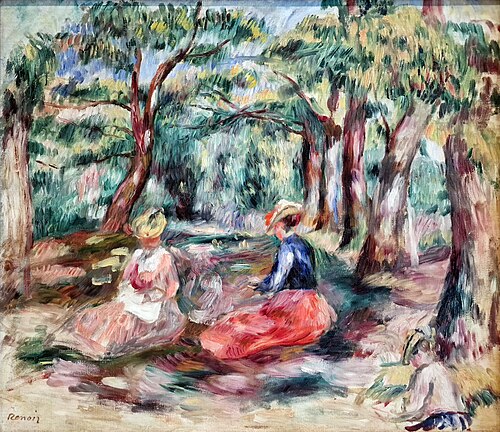 Figures dans le paysage, 1893, Auguste Renoir