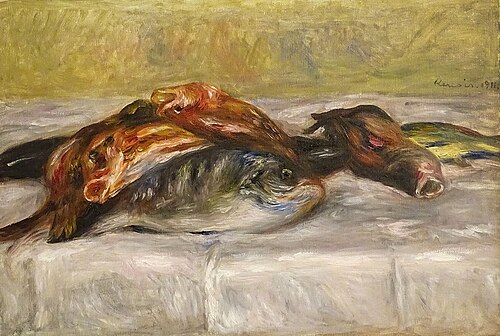 Poissons, 1911, Auguste Renoir