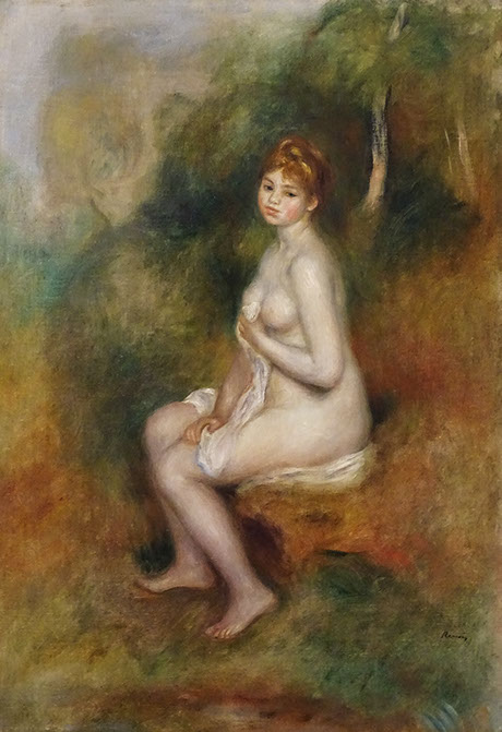 Nu dans un paysage, 1889, Auguste Renoir