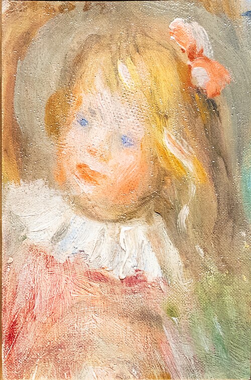 Coco en costume rouge, 1905, Auguste Renoir