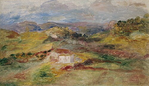 Maisons à Cagnes, 1900, Pierre-Auguste Renoir