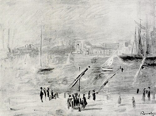 Hafen in Südfrankreich, , Pierre-Auguste Renoir