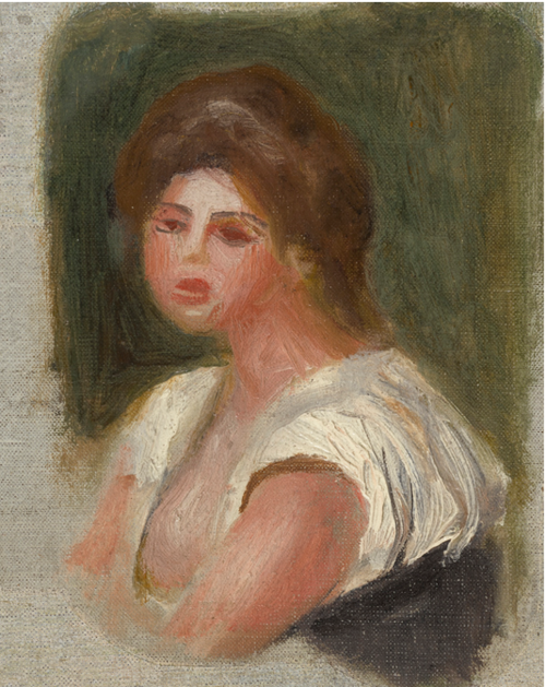 BUSTE DE JEUNE FEMME, 1895, Pierre-Auguste Renoir