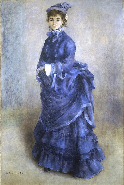 La Parisienne, 1874, Pierre-Auguste Renoir