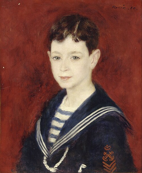 Fernand Halphen enfant, 1880, Auguste Renoir