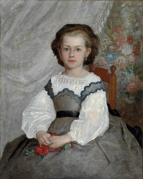 Romaine Lacaux, 1864, Pierre-Auguste Renoir