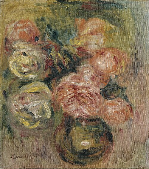 Bunch of roses, 1900, Pierre-Auguste Renoir