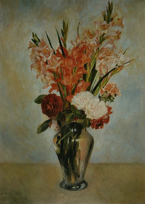 Glaïeuls, 1885, Pierre-Auguste Renoir