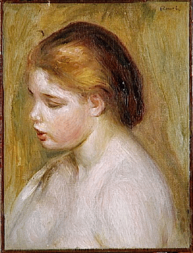 Bust of a Young Nude Woman, 1886, Pierre-Auguste Renoir
