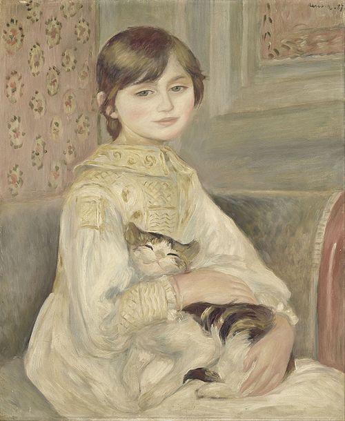 Julie Manet, 1887, Pierre-Auguste Renoir
