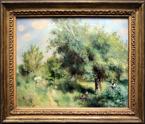 The England pear, 1870, Pierre-Auguste Renoir