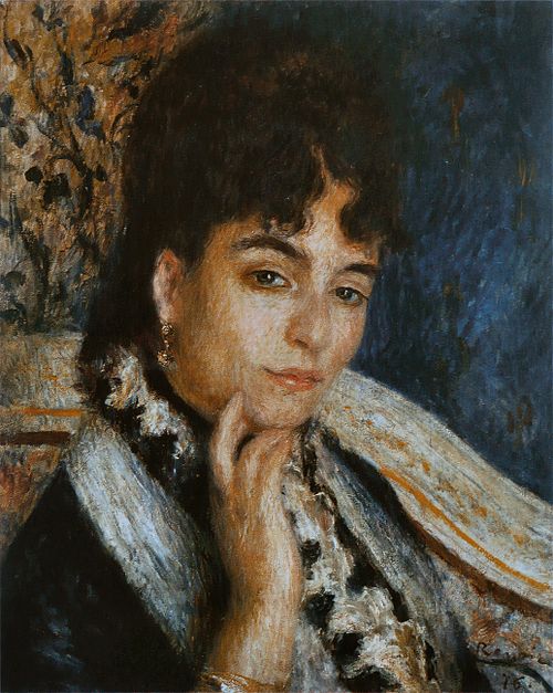 Madame Alphonse Daudet, 1876, Pierre-Auguste Renoir