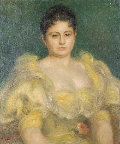 Mrs. Stephen Pichon, 1895, Pierre-Auguste Renoir