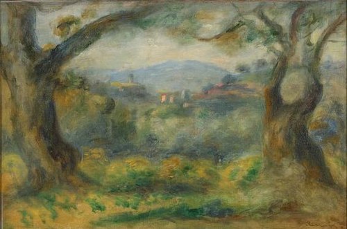 Landscape, , Pierre-Auguste Renoir
