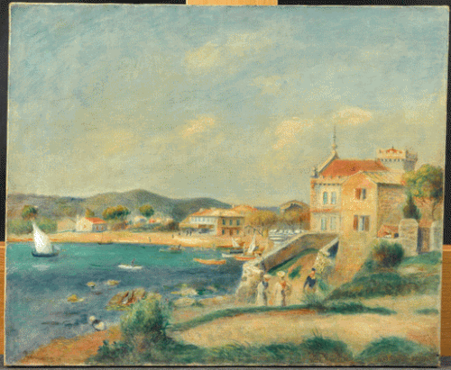 Small Port, 1880, Pierre-Auguste Renoir