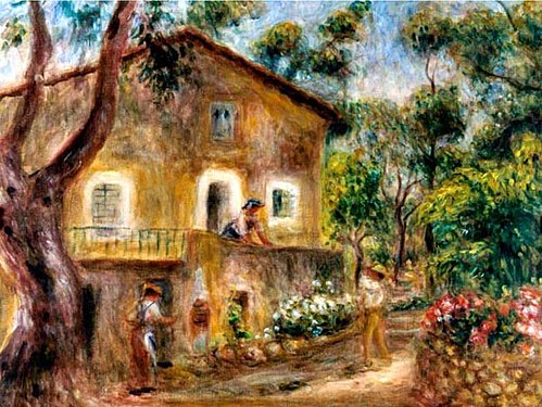 La maison de Collette à Cagnes, 1912, Auguste Renoir