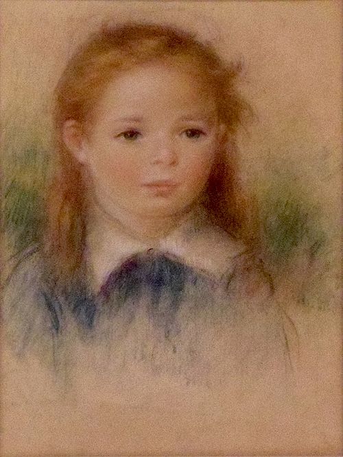 Fillette, 1880, Auguste Renoir