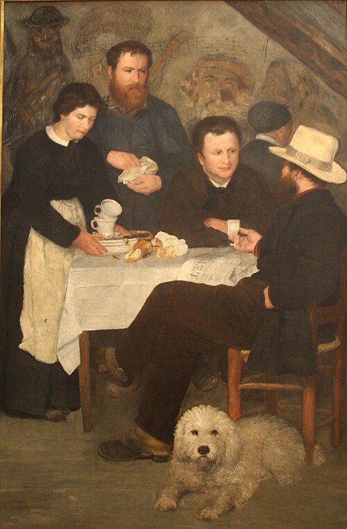 Mother Anthony's Tavern, 1866, Pierre-Auguste Renoir