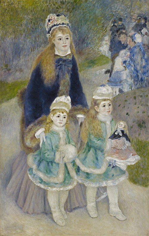 La Promenade, 1874, Auguste Renoir