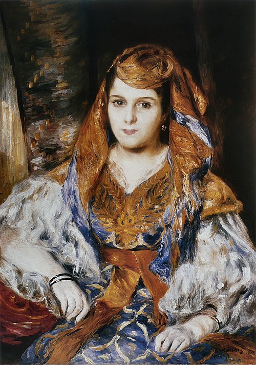 Madame Clémentine Valensi Stora, 1870, Auguste Renoir