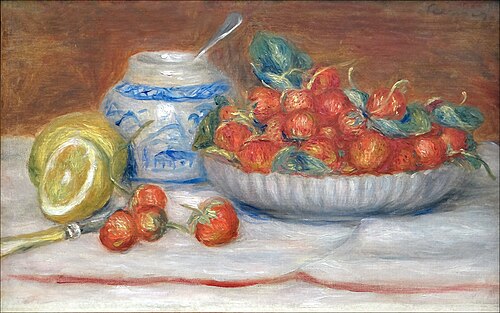 Fraises, 1905, Auguste Renoir