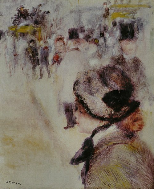 La Place Clichy, 1880, Auguste Renoir