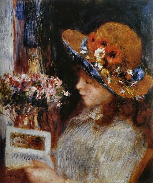 Jeune Fille lisant, 1880, Auguste Renoir