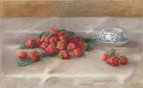 Les Fraises, 1905, Auguste Renoir