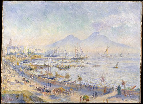 The Bay of Naples, 1881, Pierre-Auguste Renoir