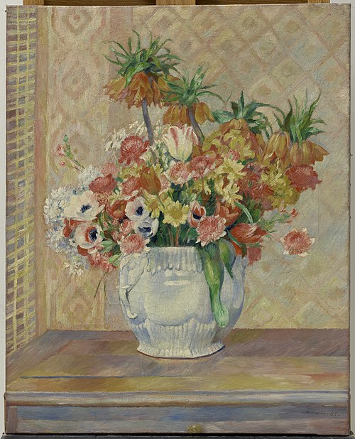 Nature morte: fleurs, 1885, Auguste Renoir