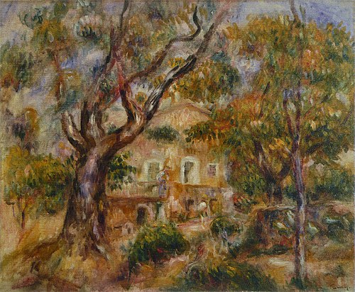 The Farm at Les Collettes, Cagnes, 1911, Pierre-Auguste Renoir