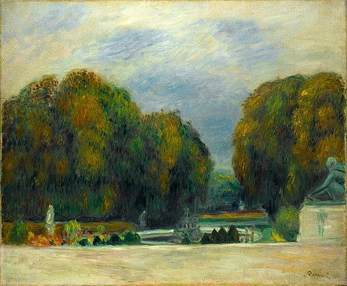 Versailles, 1900, Pierre-Auguste Renoir