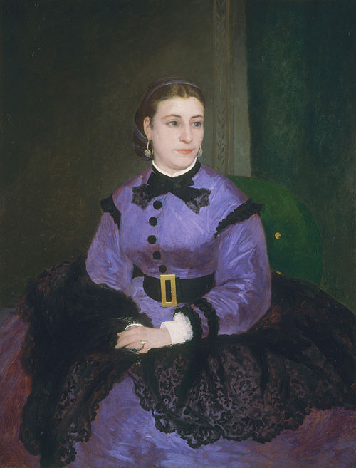 Mademoiselle Sicot, 1865, Pierre-Auguste Renoir
