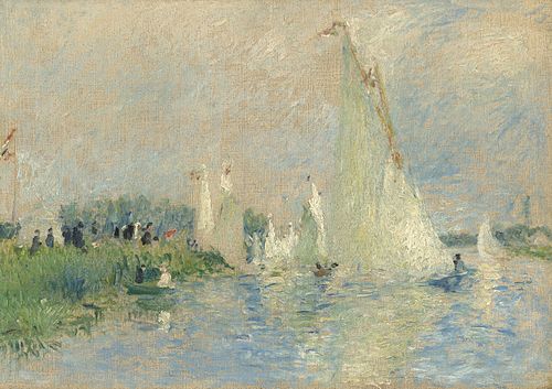 Regatta at Argenteuil, 1874, Pierre-Auguste Renoir