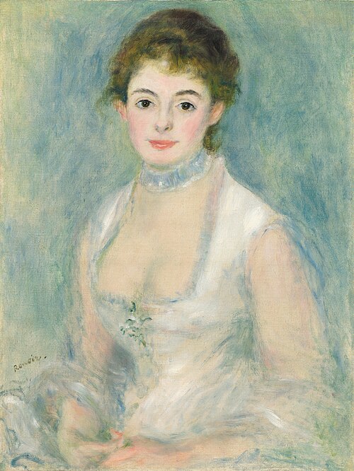 Madame Henriot, 1876, Pierre-Auguste Renoir