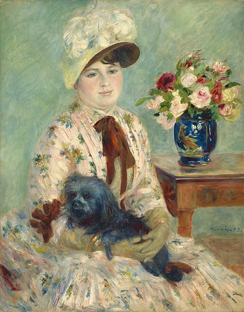 Mlle Charlotte Berthier, 1883, Pierre-Auguste Renoir