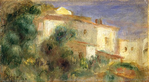 Maison de la Poste, Cagnes, 1906, Pierre-Auguste Renoir