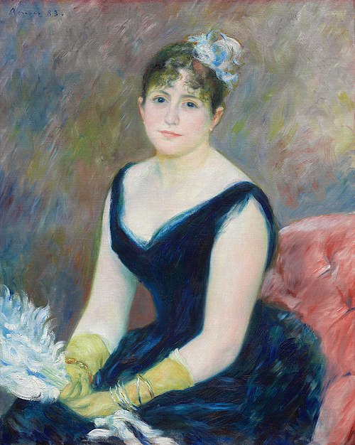 Madame Léon Clapisson, 1883, Pierre-Auguste Renoir