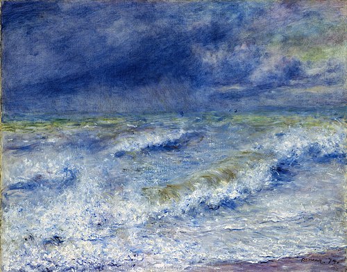 Seascape, 1879, Pierre-Auguste Renoir